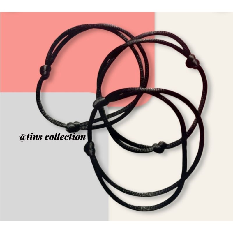 Gelang Polos Tali Satin  ( BELI 5 GRATIS 1 )