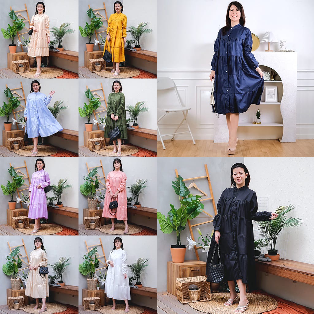 Qiqi Maxi Dress | Atasan Wanita Terbaru