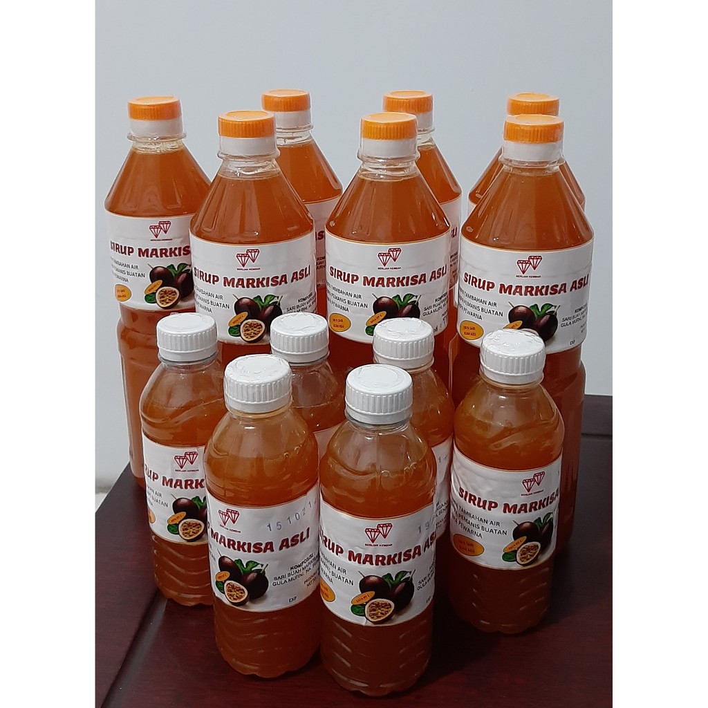 

Sirup Markisa Asli 100% Sari Buah Murni Kualitas Super