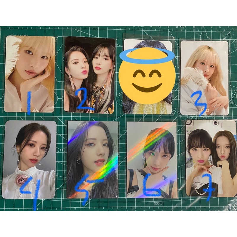 WJSN SEOLA BONA PHOTOCARD PC