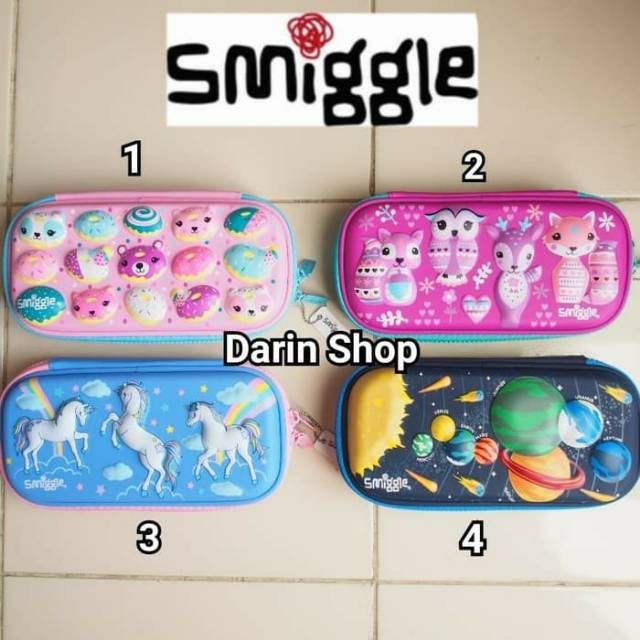 

SMIGGLE SMALL HARDTOP HARDCASE ORIGINAL - TEMPAT KOTAK PENSIL SMIGGLE