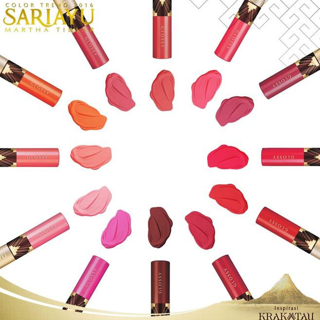 FREE ONGKIR Sariayu Martha Tilaar Duo Lip Color  Matte & Glossy ORIGINAL