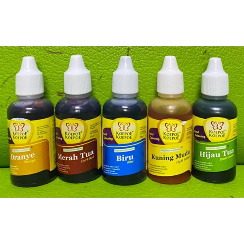 

Koepoe-koepoe Pewarna Makanan 30.ml