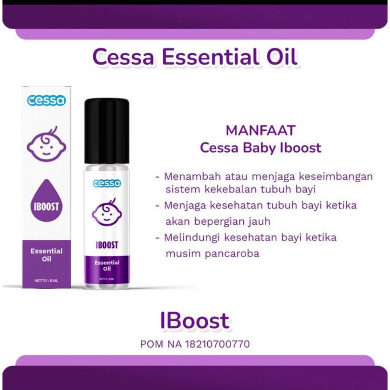 Cessa Baby Essential Oil 0 - 3 Tahun | 8 ml