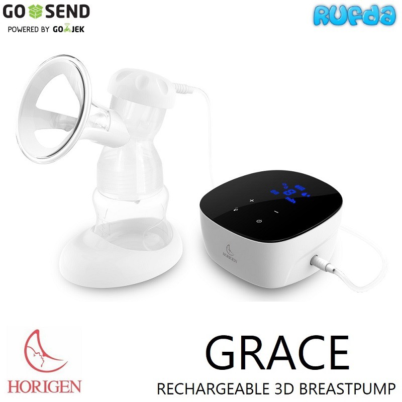 Horigen GRACE Rechargeable 3D Breastpump Pompa ASI Portable