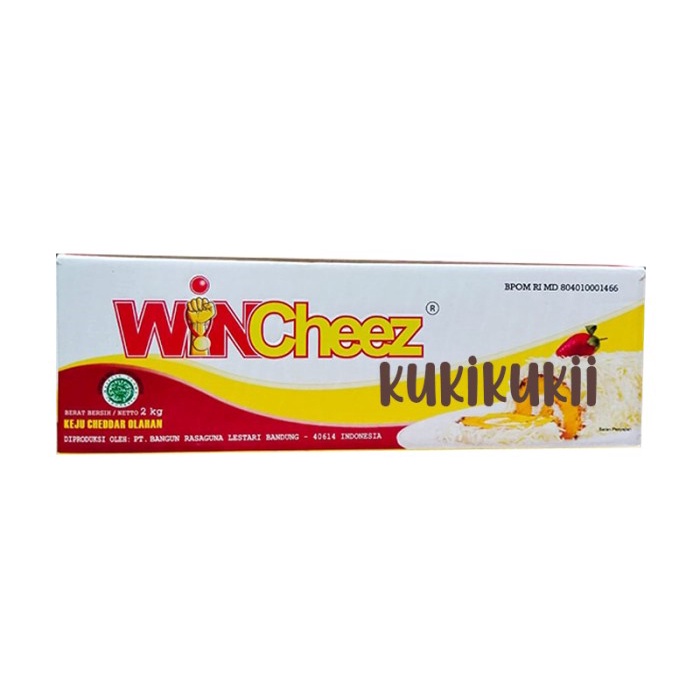 

Keju- Keju Cheedar Cheese Wincheez 2 Kg 2Kg 2 Kilogram 2 Kilo Blok Block -Keju.