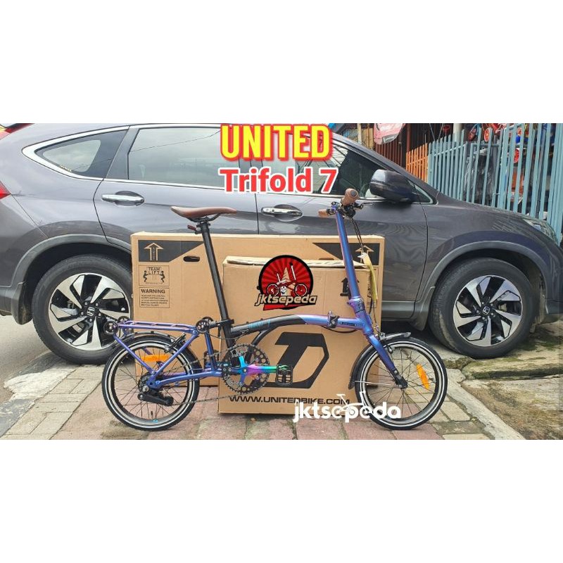 Sepeda Lipat United Trifold 7s