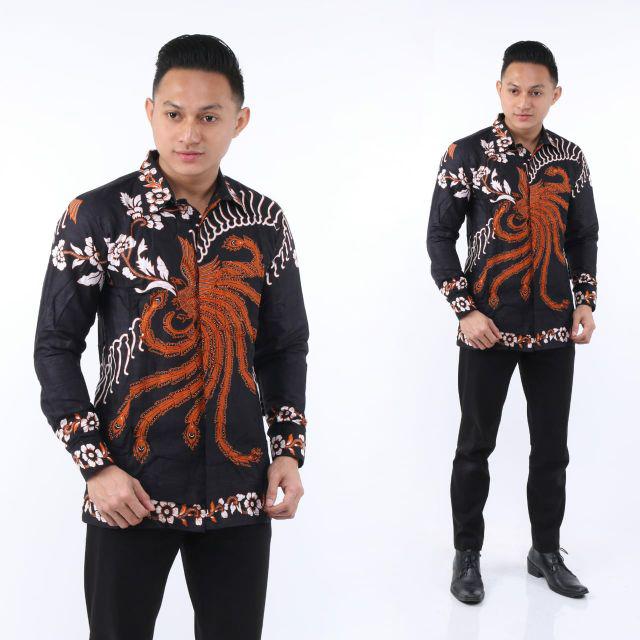 Kemeja Batik Pria Ppbtk07 Wsa04 Lengan Panjang /kemejapria/kemejabatik/batikpria