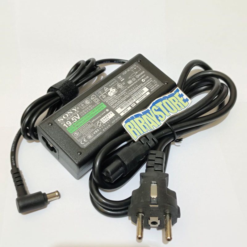 Charger Laptop Sony Vaio VGC-VGN-VGP-PCG 19.5V 3.95A Original