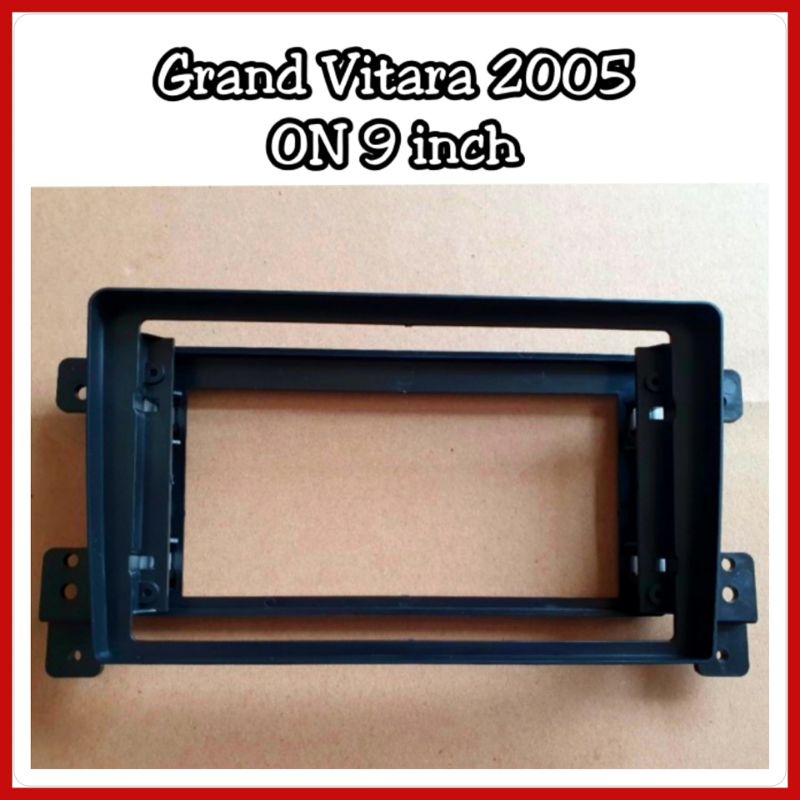 Frame Head Unit Grand Vitara 2005 ON Layar 9 inch