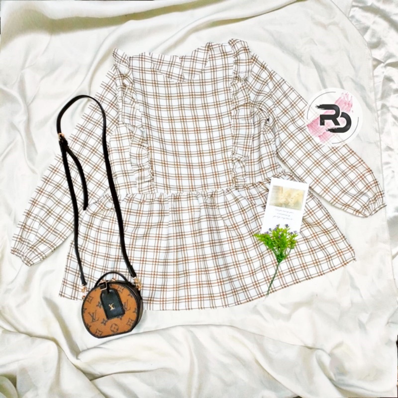 RD FASHION CIRELEA BLOUSE - BLOUSE MUTHIA FIT TO L