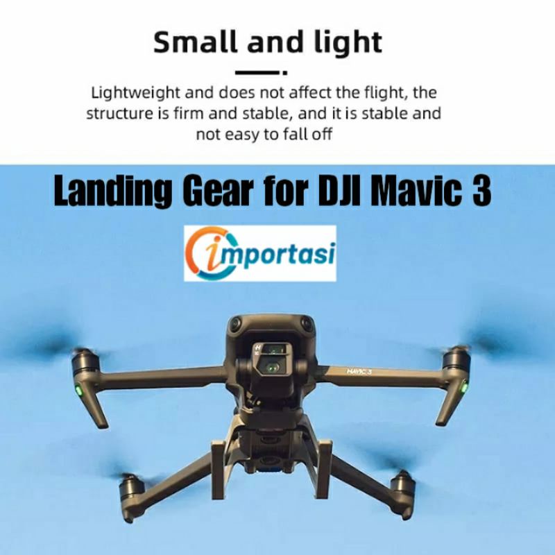 Landing Gear for DJI MAVIC 3 Heightening Legs Kaki Drone