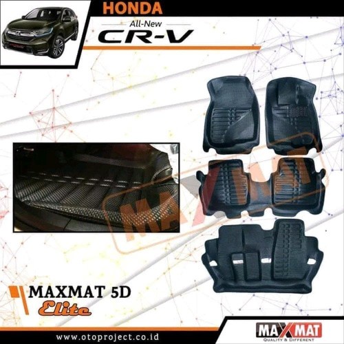 KARPET 5D ALL NEW CRV 2017 ELITE BLACK