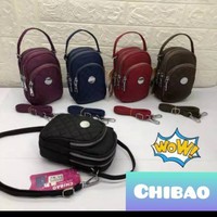 TAS SELEMPANG CHIBAO BORDIR Mini 3Slet CB8182 | PASS