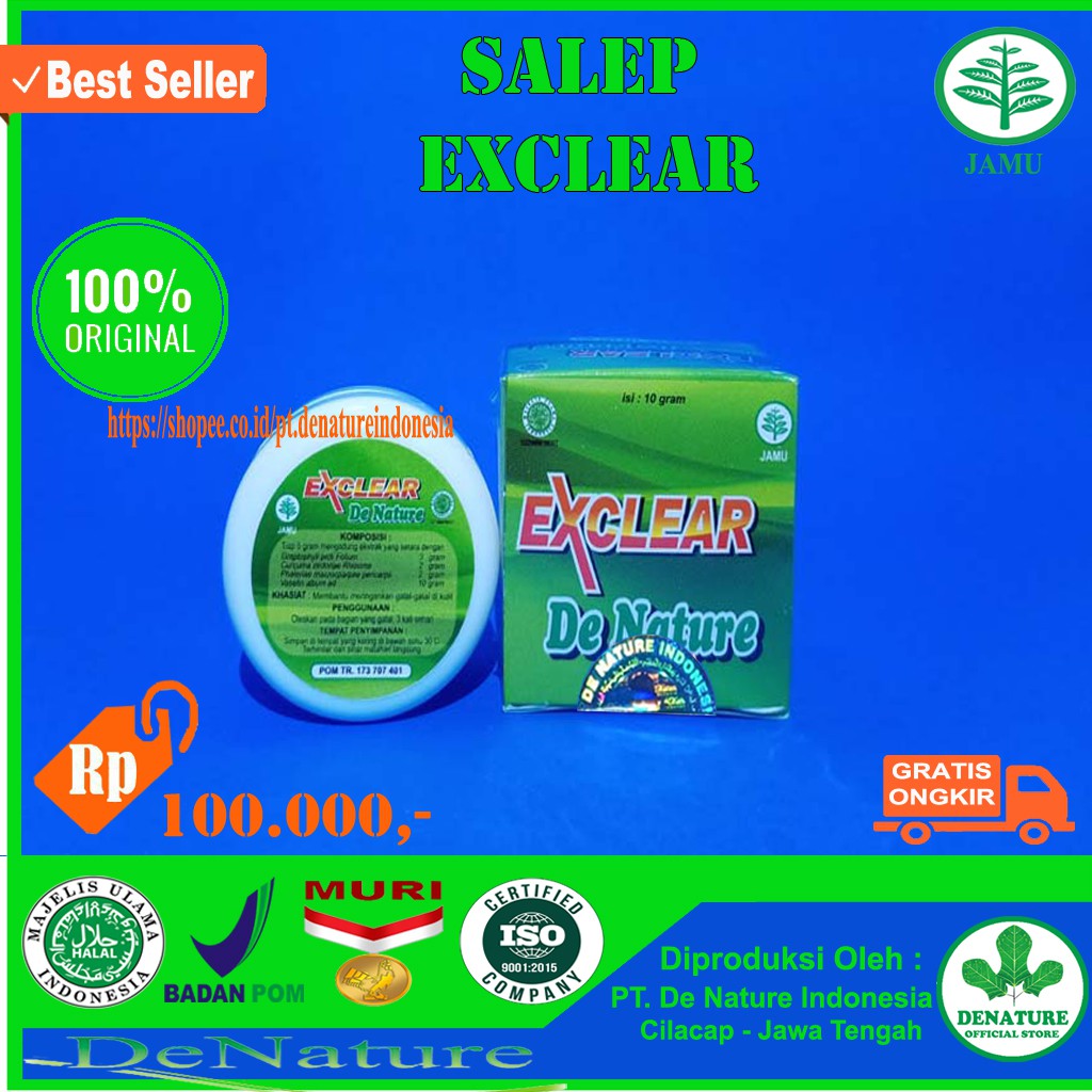 SALEP EXCLEAR / SALEP EKSIM KERING / BASAH