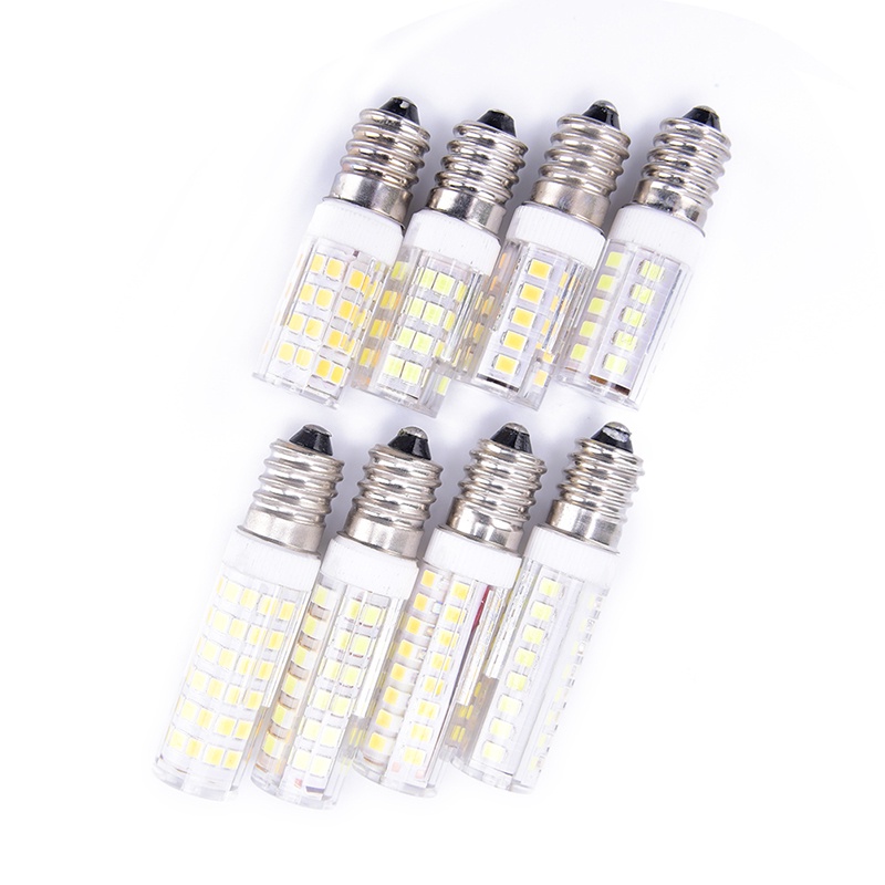 {LUCKID}e14 led 5w 7w 9w 12w crystal chandelier 220v spotlight corn bulbs fridge bulb