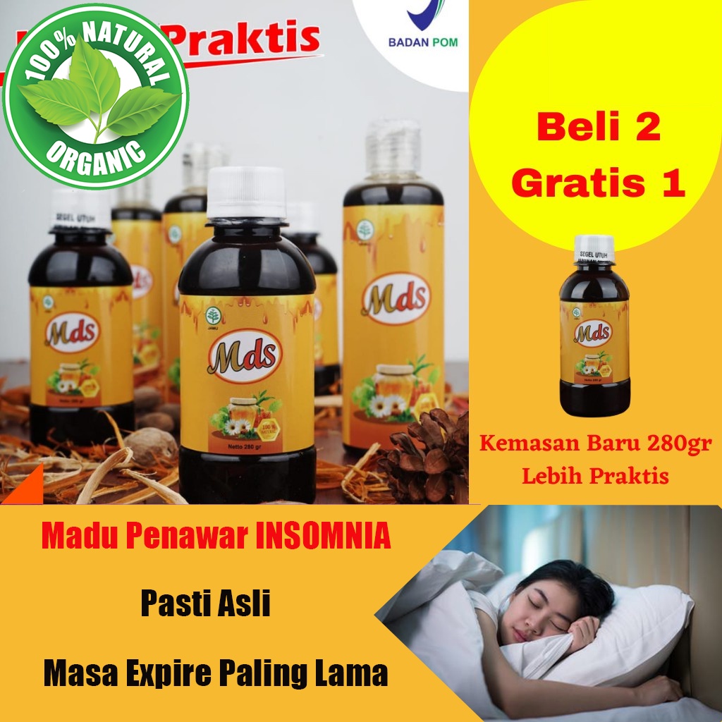 Madu Penawar Insomnia - Madu Deep Sleep (MDS) 280 mg