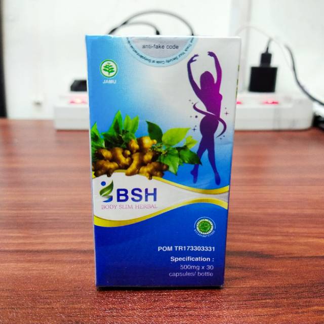 BODY SLIM HERBAL (BSH) ORIGINAL BPOM - MINUMAN PELANGSING BADAN