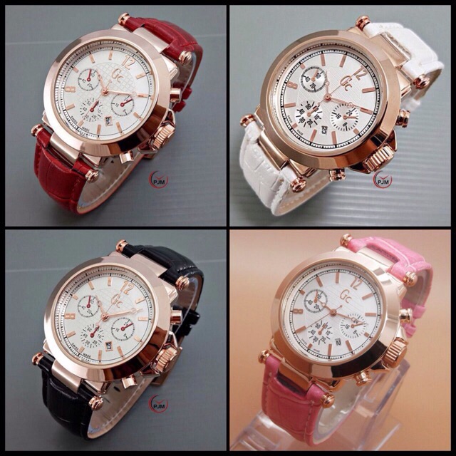 Jam tangan wanita guess / GC GUESS COLLECTION CHRONO *RG