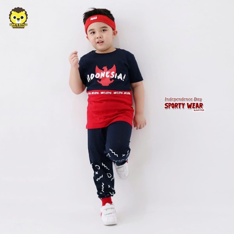 Setelan Anak Set Independence Kemerdekaan Arks Style