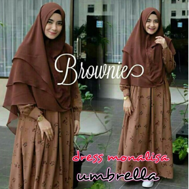 Gamis Monalisa Brownie