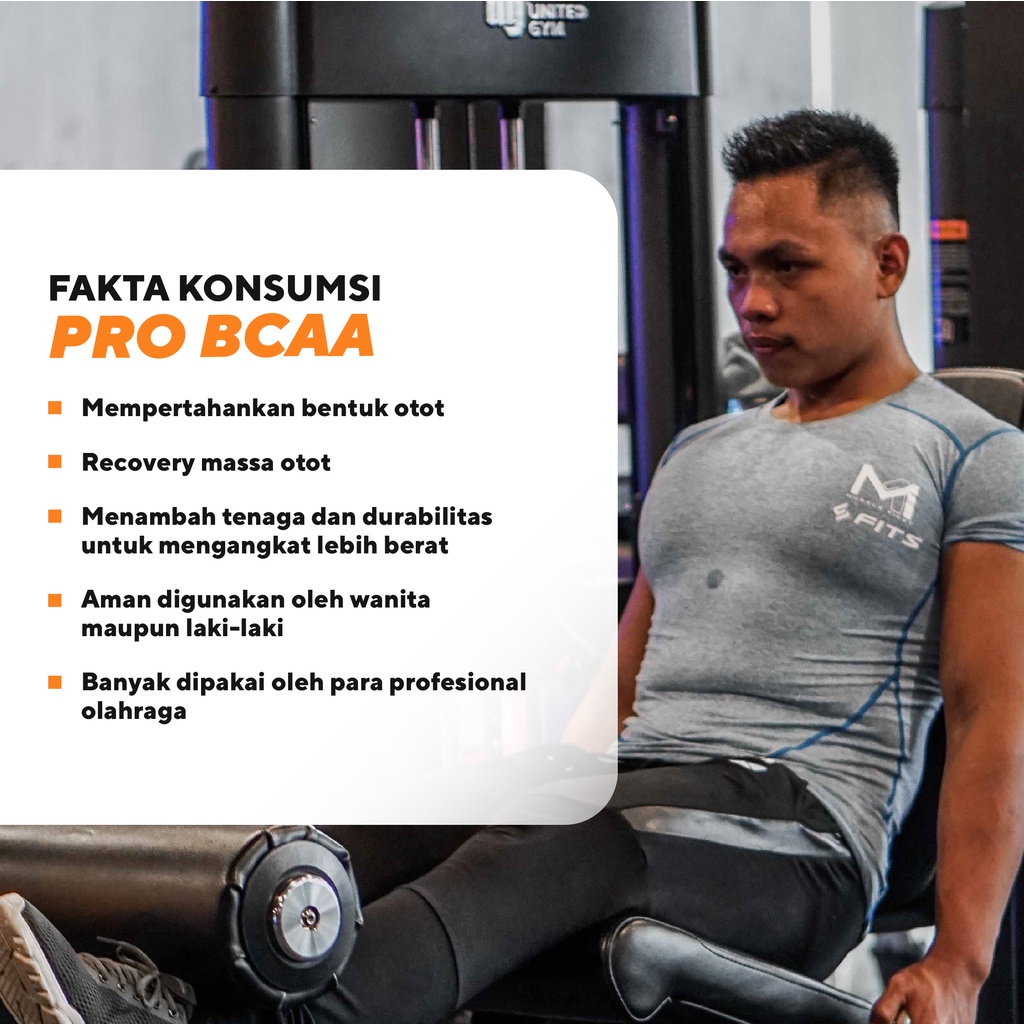 MUSCLE FIRST Pro BCAA 300gr - Menjaga &amp; Memulihkan Otot