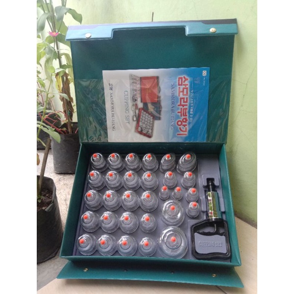 Kop Alat Bekam sammora 30 koper biru / Alat Bekam sammora 30 koper biru