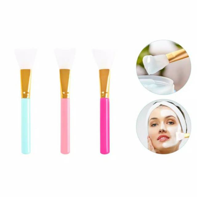 Kuas Masker Silikon / Silicone Brush Mask / Kuas Masker Jelly