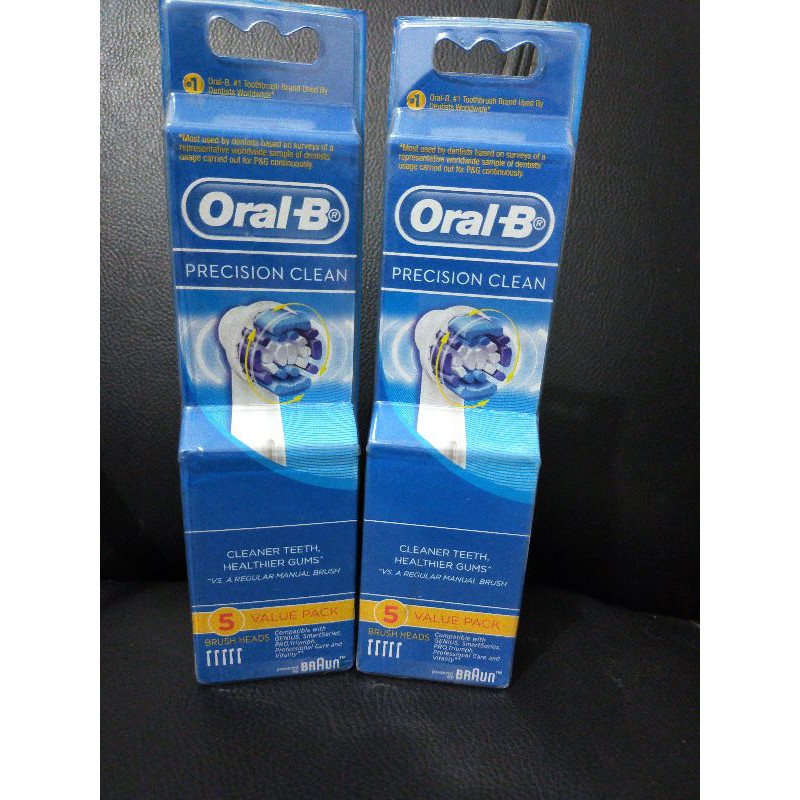 Oral B precision clean toothbrush head/ precision clean head refill oral B Harga untuk 1 pieces