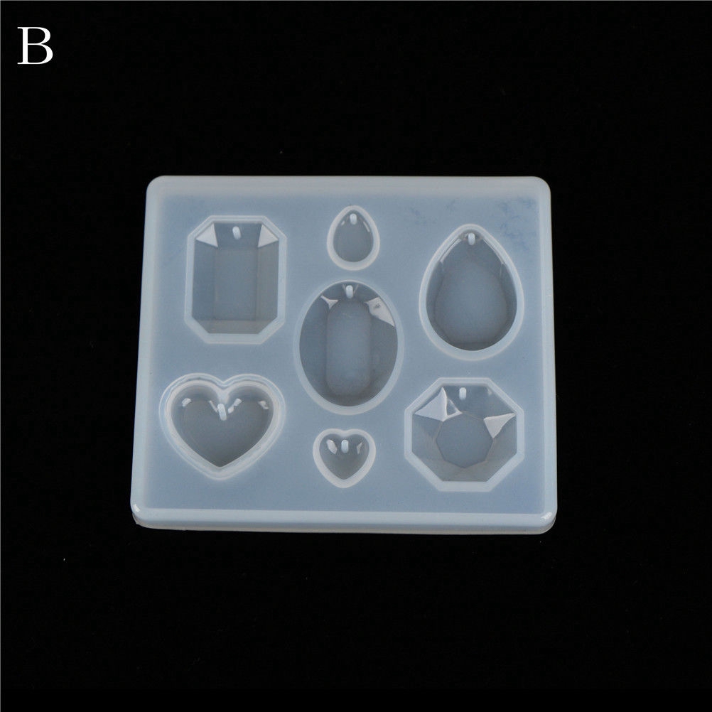 New DIY Silicone Mould Craft Molds For Resin Necklace Jewelry Pendant Making