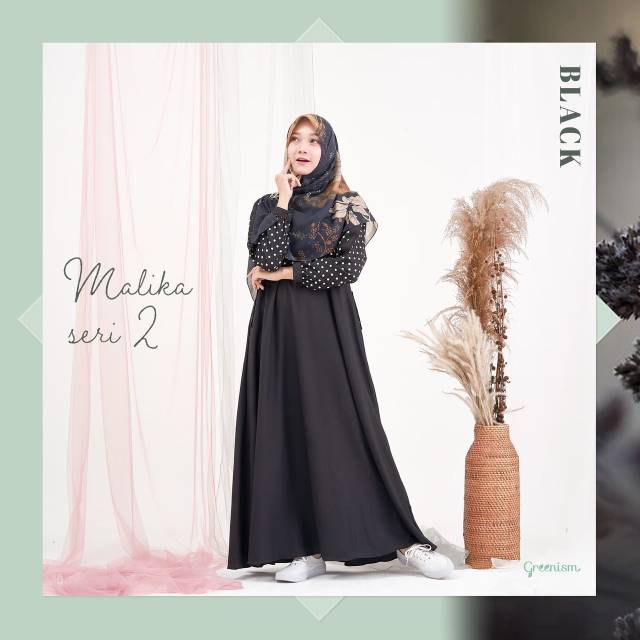 [GREENISM] MALIKA DRESS SERIES 2 GAMIS POLKADOT
