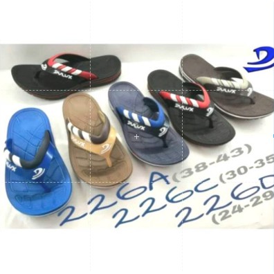 SANDAL JEPIT ANAK LAKI COWO KARET LENTUR DULUX 226C UKURAN 30-35