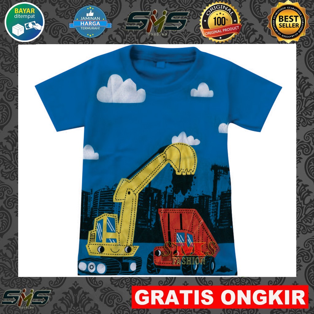 Kaos atasan anak laki laki dan perempuan ukuran 1 10 tahun Kaos atasan anak laki laki dan perempuan ukuran 1 10 tahun