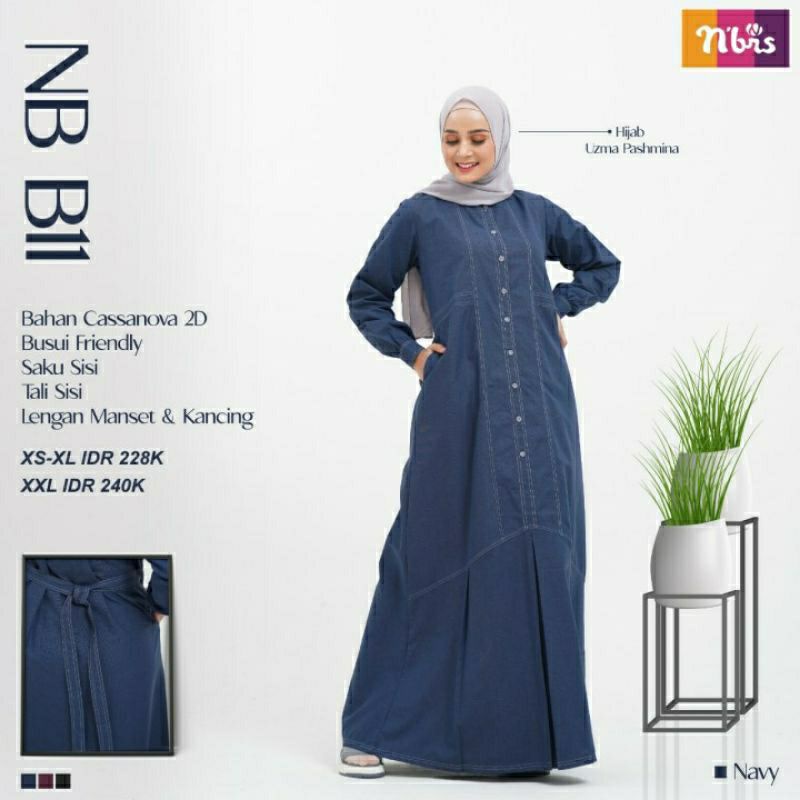 GAMIS NB B11 NIBRAS NAVY MAROON BLACK