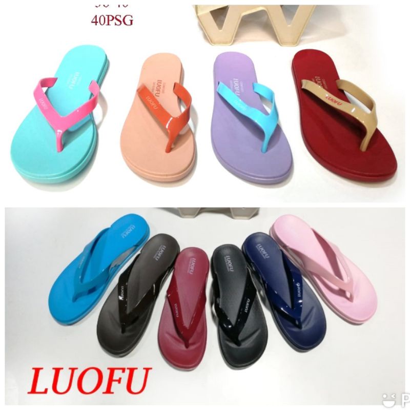 SANDAL JEPIT JELLY WANITA LUOFU MURAH