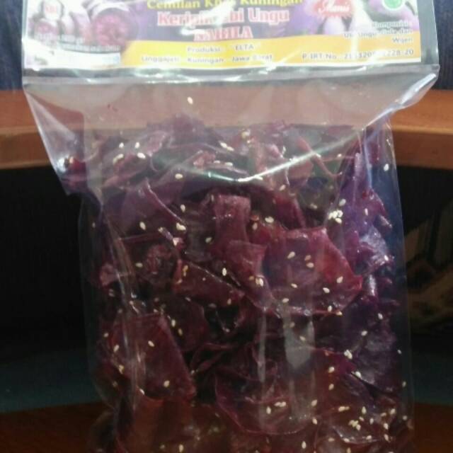 

Keripik ubi ungu nabila