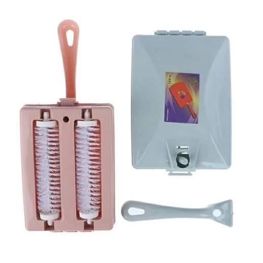 [✅COD] Vakum cleaner vacuum manual Sikat pembersih karpet ajaib sapu gosok tikar sofa kursi jok mobi