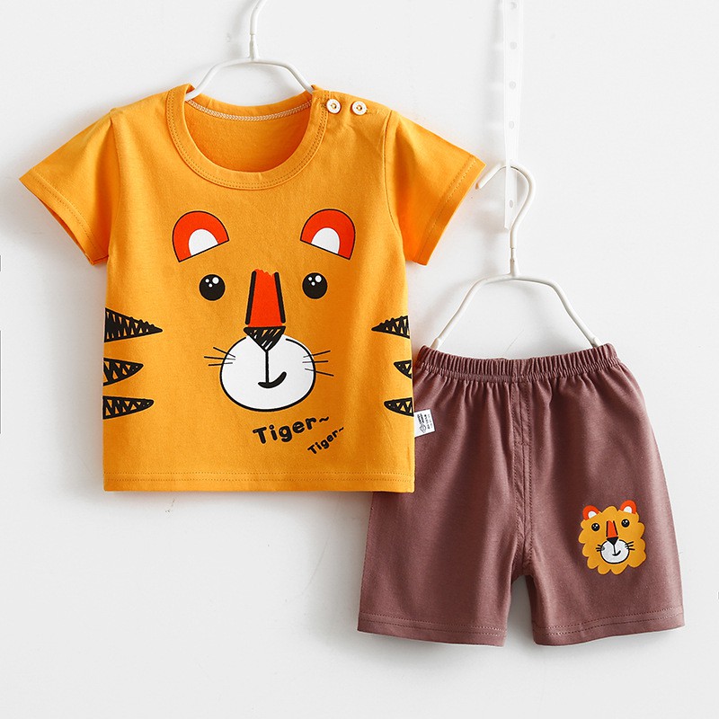 PREMIUM QUALITY Baju Bayi Kaos Anak Setelan Celana Lengan Pendek Laki Perempuan COD Sweater Import