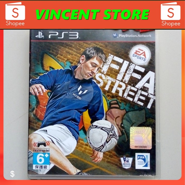 bd PS3 kaset game FIFA STREET