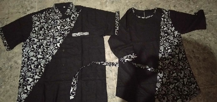 Rama Shinta Couple - Melani Set Couple Lilit Rovella Batik Couple Modern