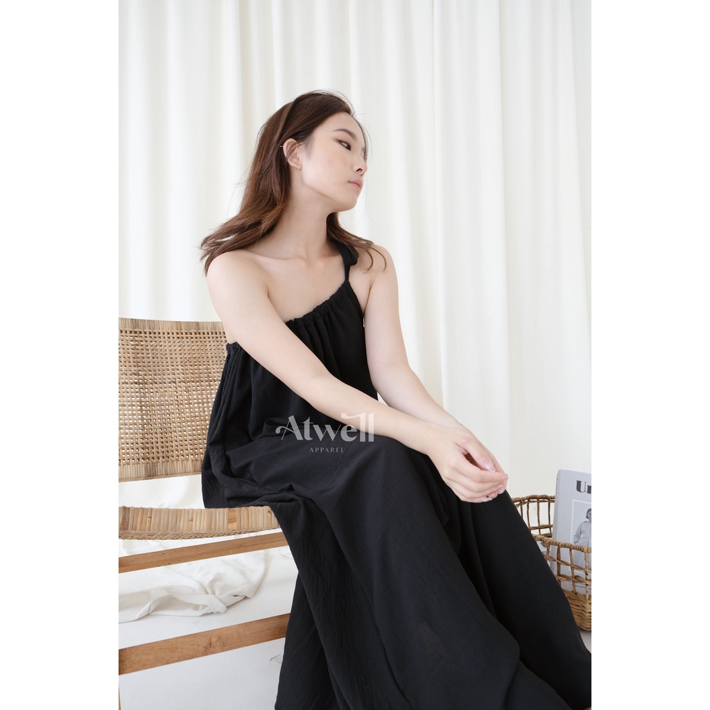 Brigitte One Shoulder Long Dress