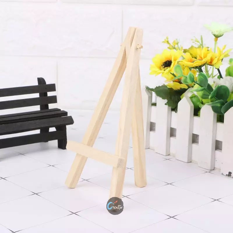 

MINI EASEL LUKIS / STAND LUKIS MINI / STAND PENYANGGA FOTO / TRIPOD HANDPHONE