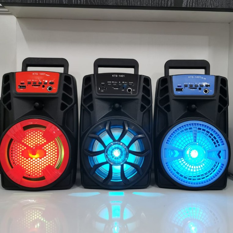 Speaker Big Bass Sound Bluetooth Free Mic Karaoke Audio Vocal