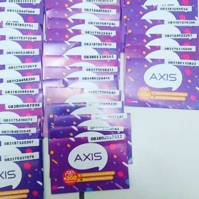Kartu perdana Axis 0k,