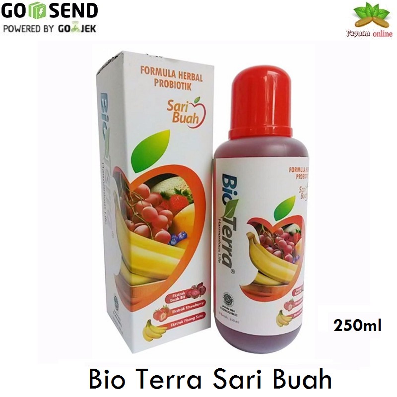 

Herbal Bioterra Sari Buah 250 ml Minuman Probiotik