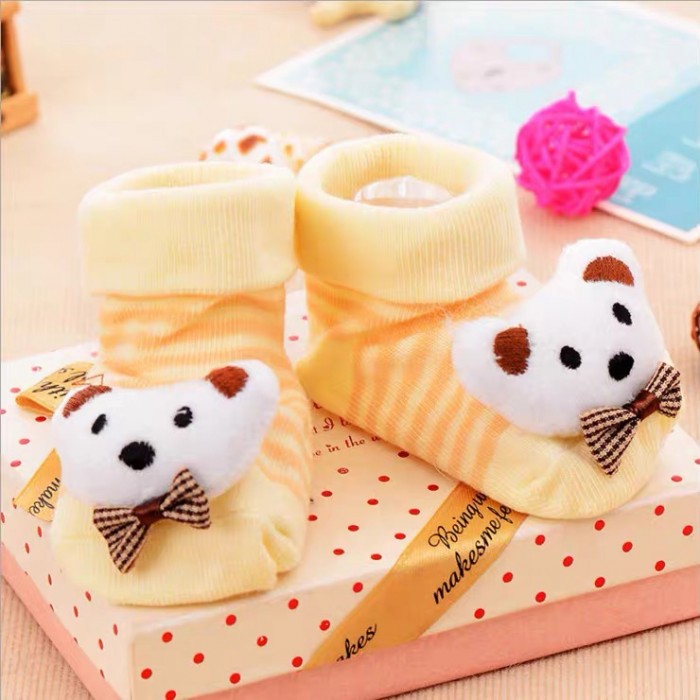 SHABRINA_FASHION!!! Sepatu Kaos Kaki Anti Slip Murah Baby Sock Karakter Boneka Lucu