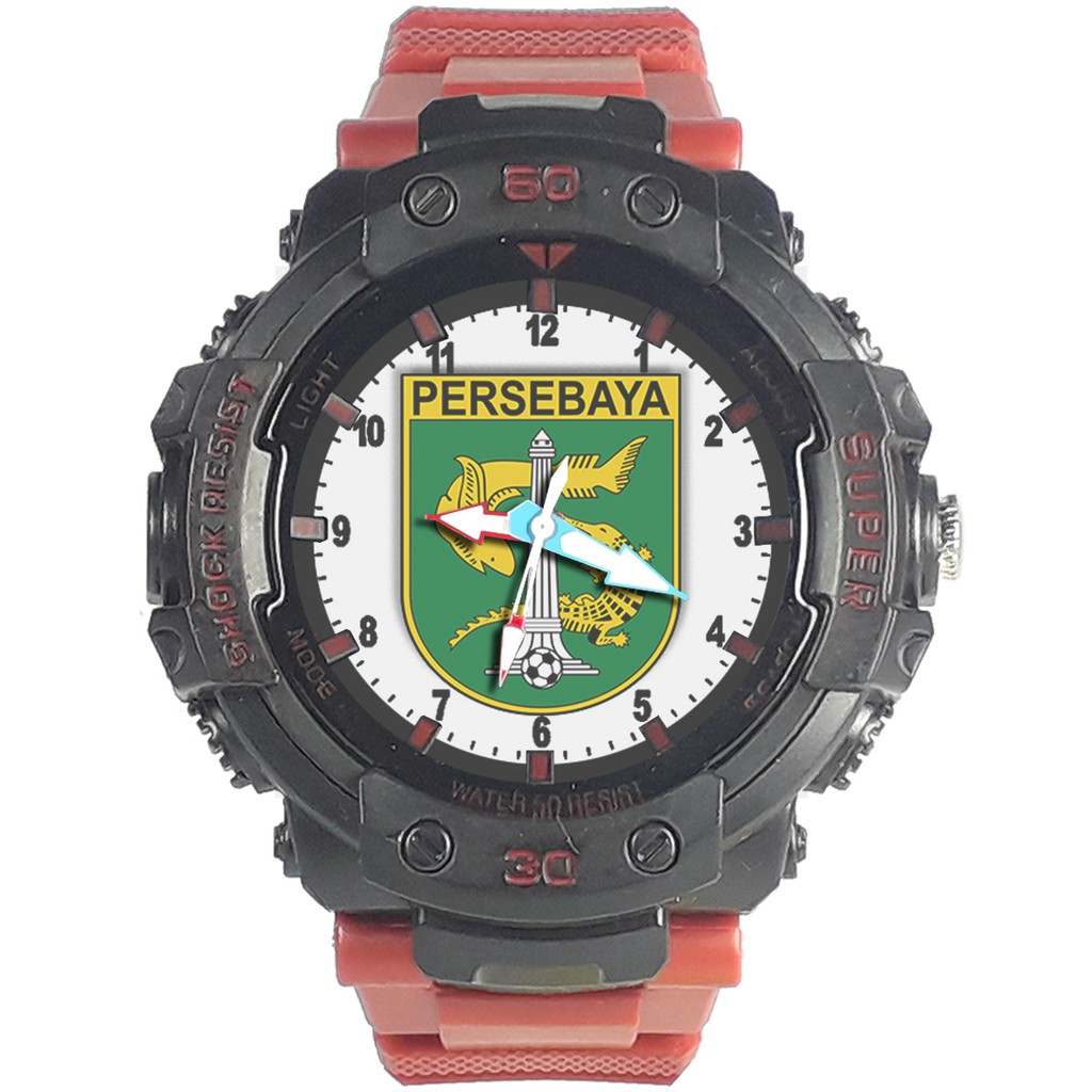 Jam Tangan  PERSEBAYA MOTIF 2 Bagus