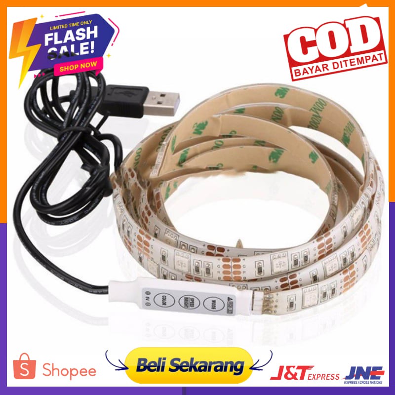 MALITAI Mood Light Led Strip 5050 RGB with USB Controller - SMD2835