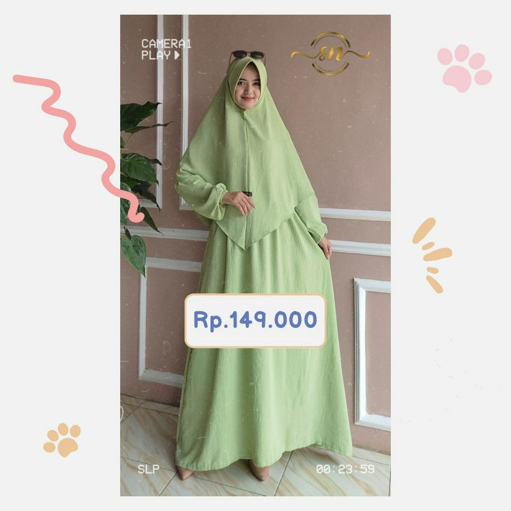 Set Gamis Amara Saskia by QIANZI