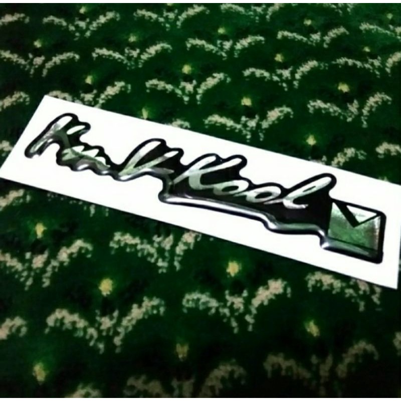 Stiker Kaca Film Mobil Timbul Im VKool V Kool V-Kool Silver Chrome bkn Sticker Llumar Huper Solar